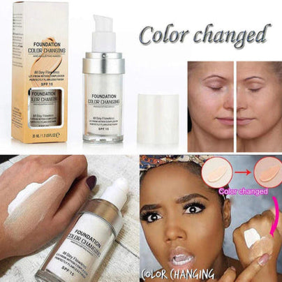 Colour Changing Mature Skin Foundation